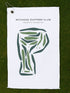 Michigan Duffers Club, North Dakota - Printed Golf Courses