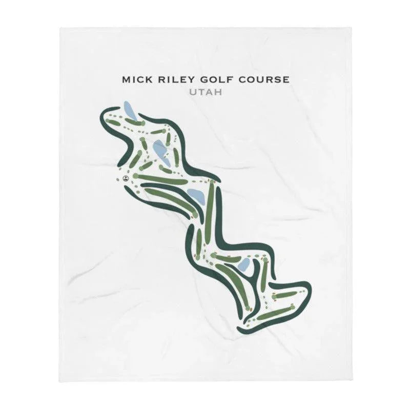 Mick Riley Golf Course, Utah - Printed Golf Courses