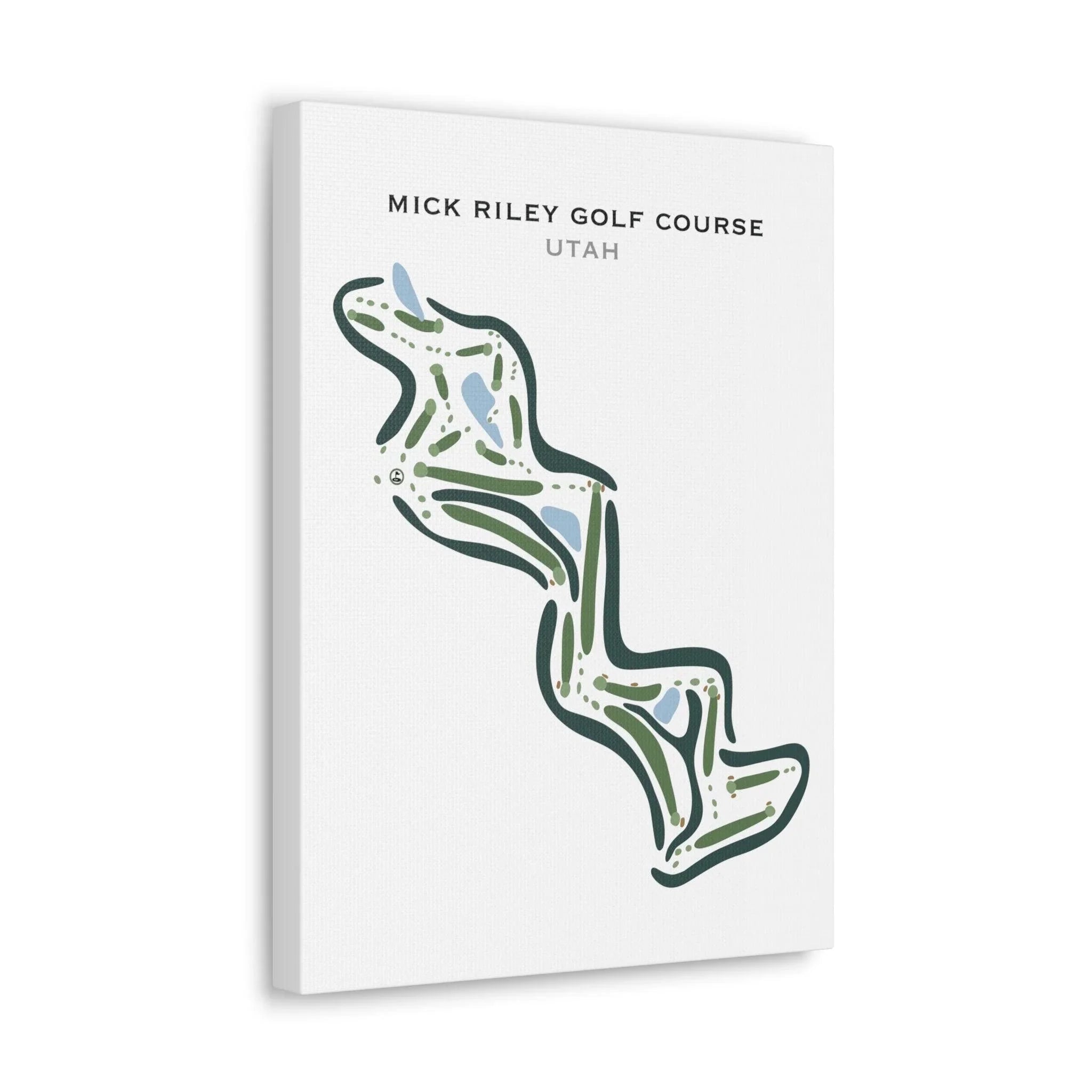 Mick Riley Golf Course, Utah - Printed Golf Courses