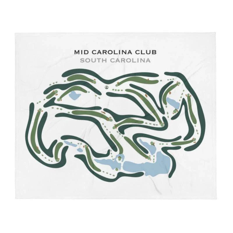 Mid Carolina Club, South Carolina - Printed Golf Courses