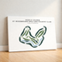 Middle Course at Woodbridge Golf & Country Club, California - Printed Golf Courses