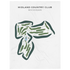 Midland Country Club, Michigan - Printed Golf Courses