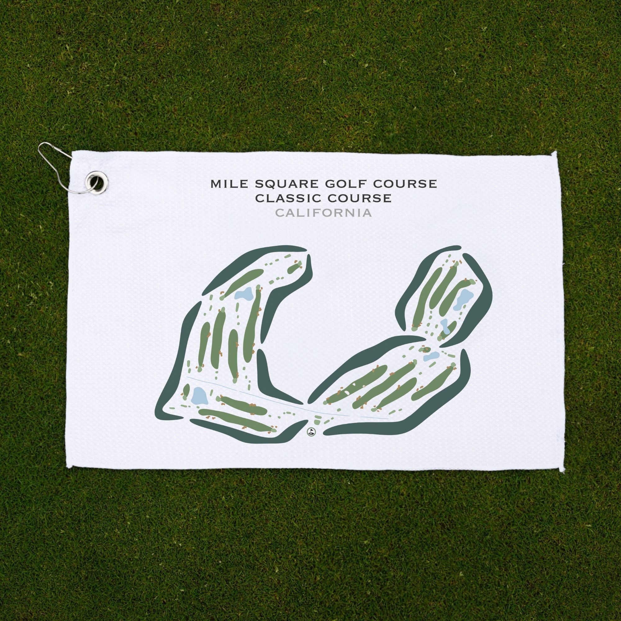 Mile Square Golf Course - Classic Course, California - Printed Golf Courses