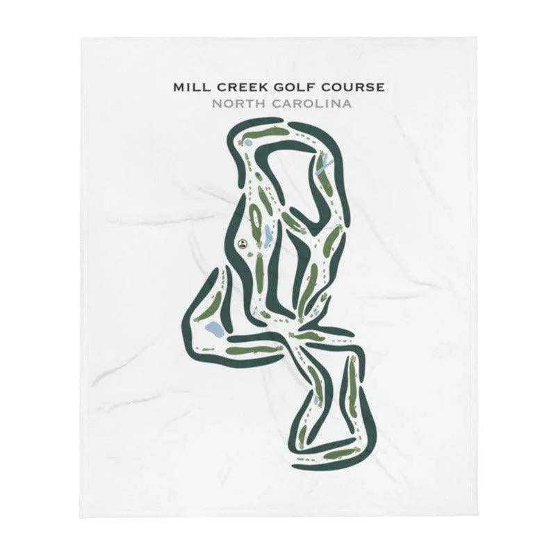 Mill Creek Golf Course, North Carolina - Printed Golf Courses