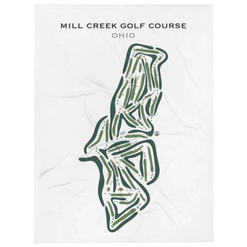 Mill Creek Golf Course, Ohio - Printed Golf Courses