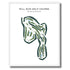 Mill Run Golf Course, Wisconsin - Printed Golf Courses