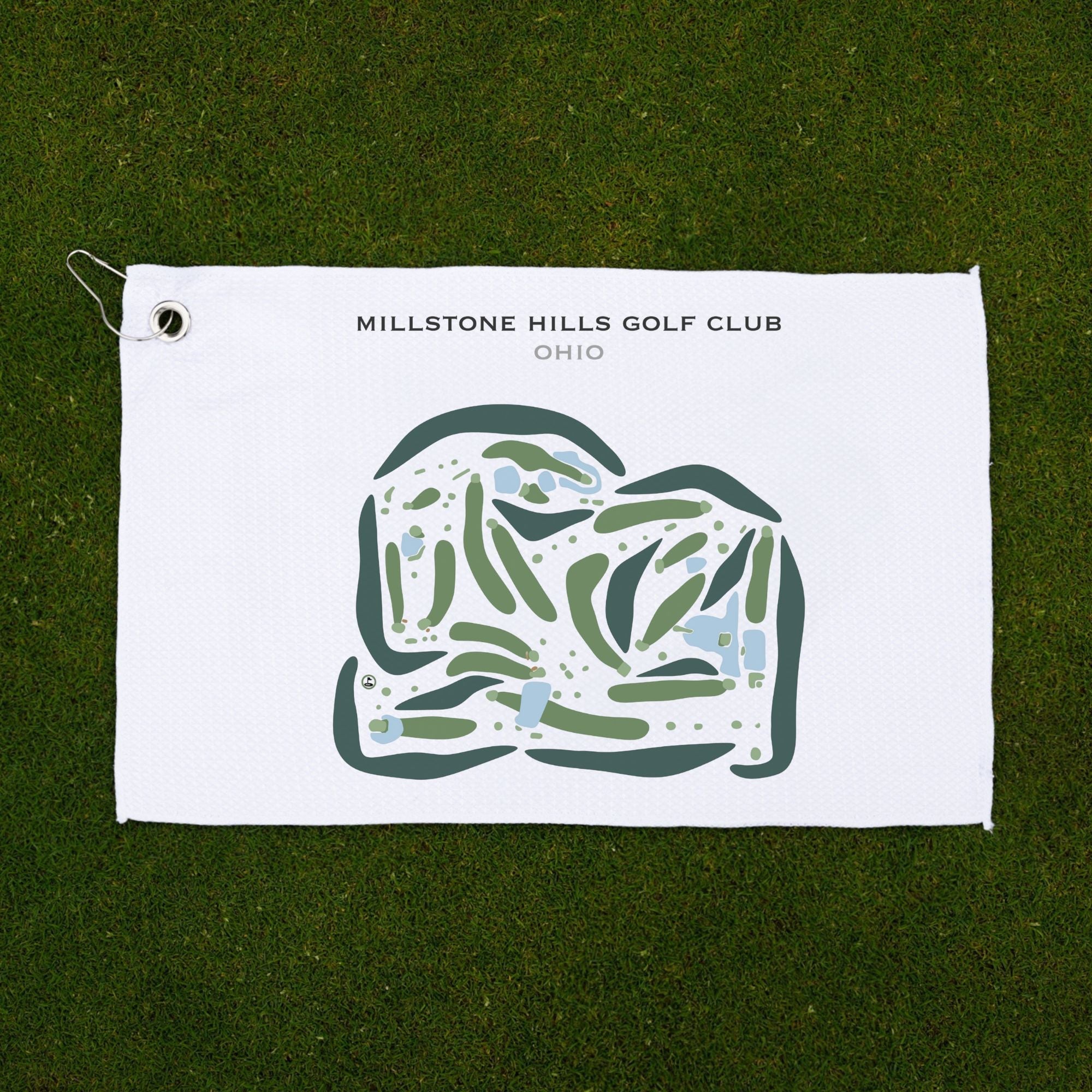 Millstone Hills Golf Club, Ohio - Printed Golf Courses