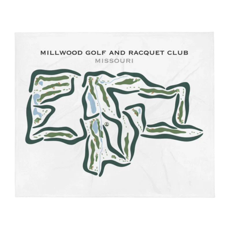 Millwood Golf & Racquet Club, Missouri - Printed Golf Courses