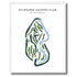 Milwaukee Country Club, Wisconsin - Printed Golf Courses