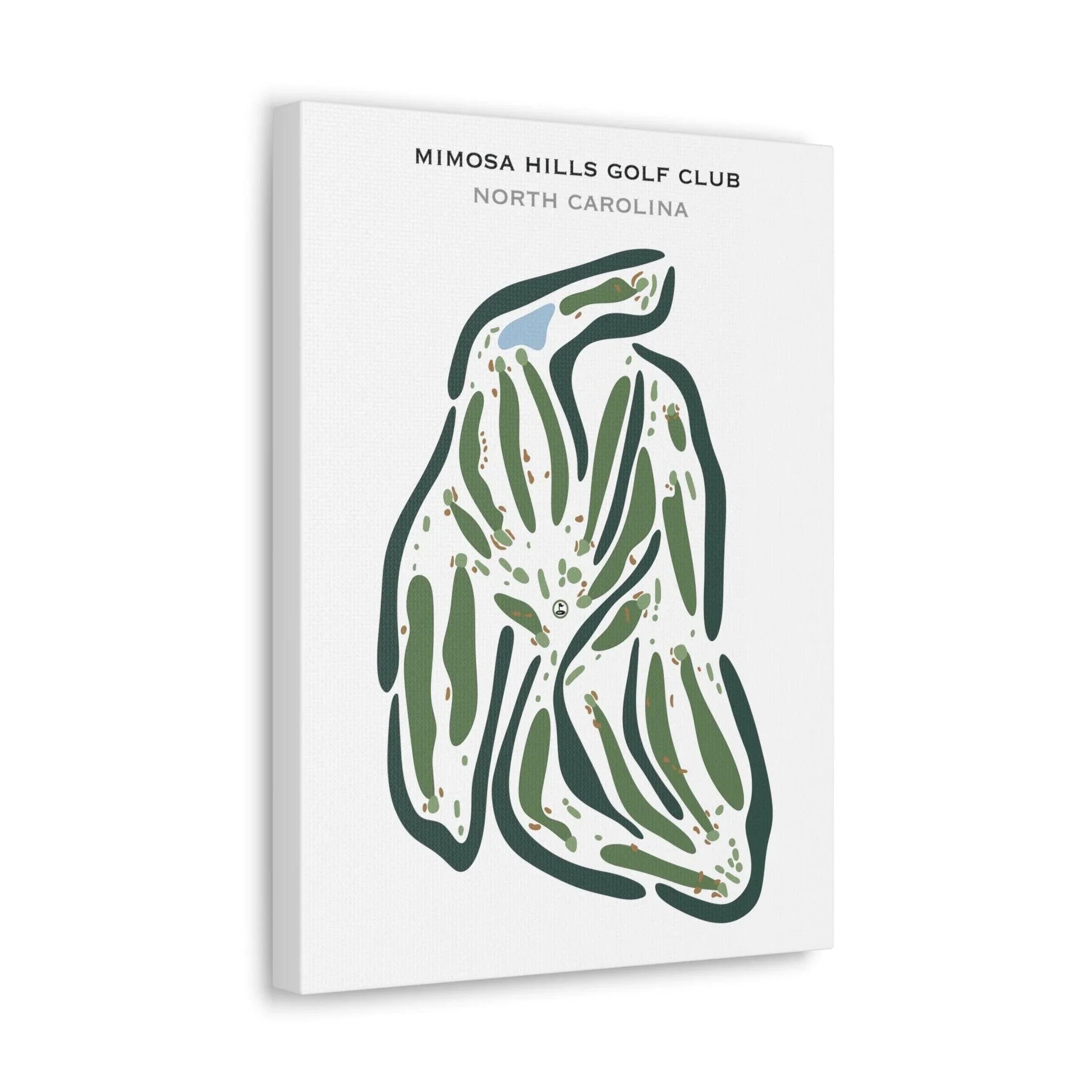 Mimosa Hills Golf Club, North Carolina - Printed Golf Courses