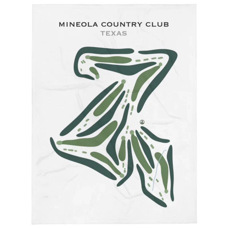 Mineola Country Club, Texas - Printed Golf Course