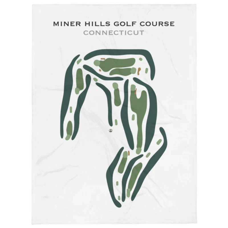 Miner Hills Golf Course, Connecticut - Printed Golf Courses