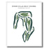 Miner Hills Golf Course, Connecticut - Printed Golf Courses