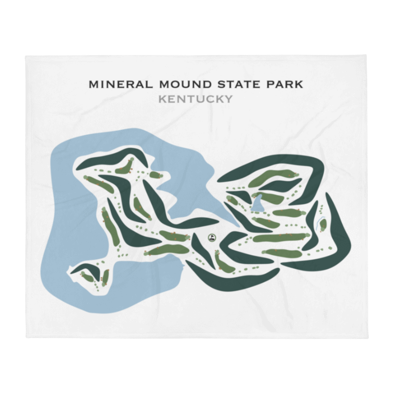 Mineral Mound State Park Golf Course, Kentucky - Printed Golf Courses