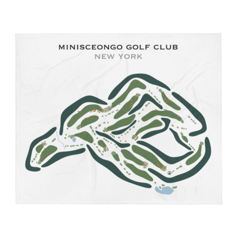 Minisceongo Golf Club, New York - Printed Golf Courses
