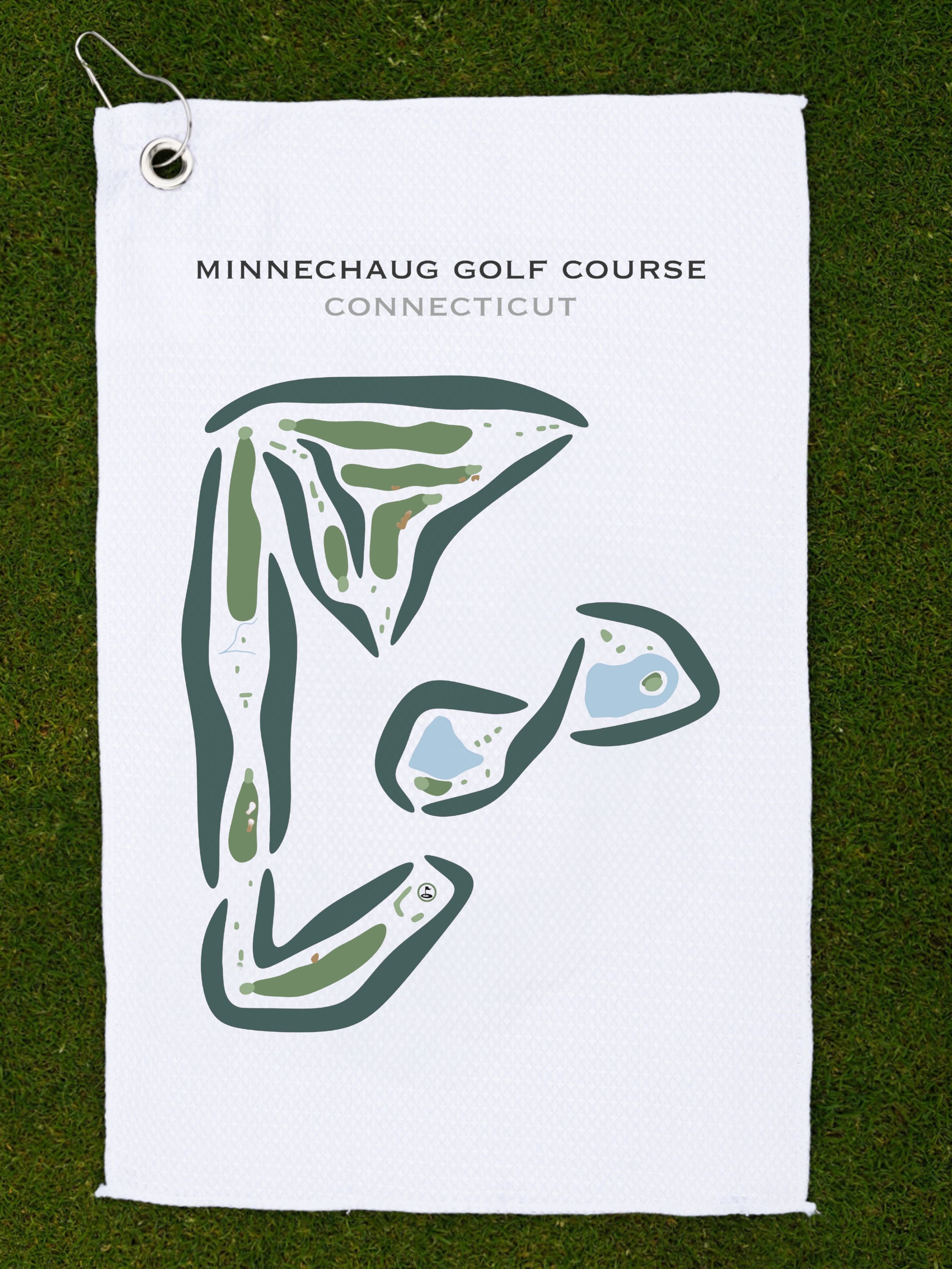 Minnechaug Golf Course, Connecticut - Printed Golf Courses