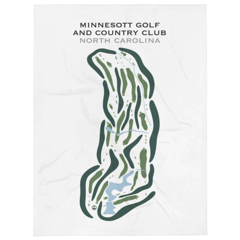 Minnesott Golf and Country Club, North Carolina - Printed Golf Courses