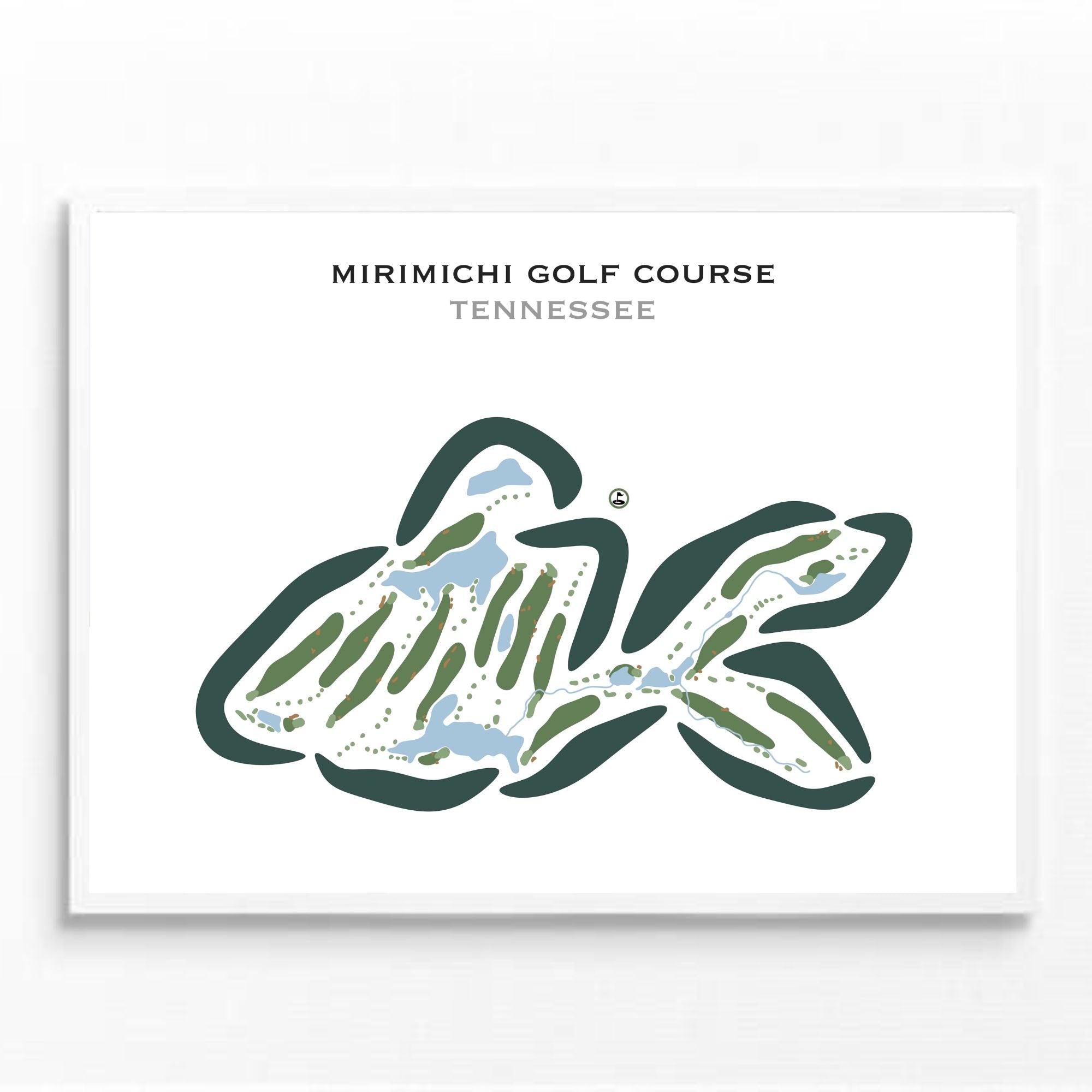 Mirimichi Golf Course, Tennessee - Printed Golf Courses