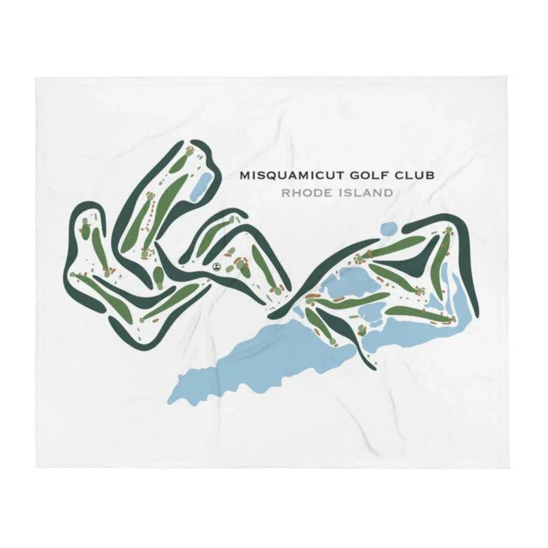 Misquamicut Golf Club, Watch Hill, Rhode Island - Printed Golf Courses