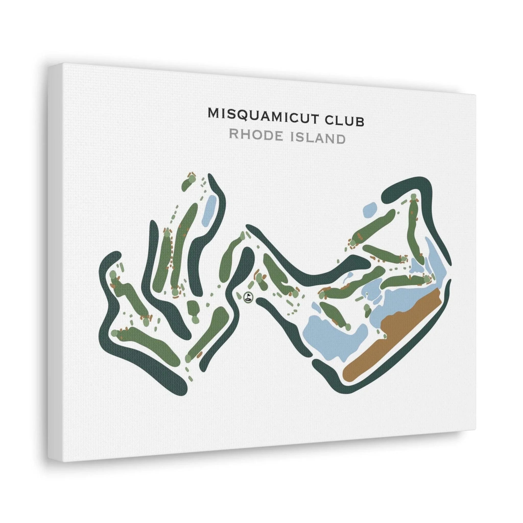 Misquamicut Club, Rhode Island - Printed Golf Course