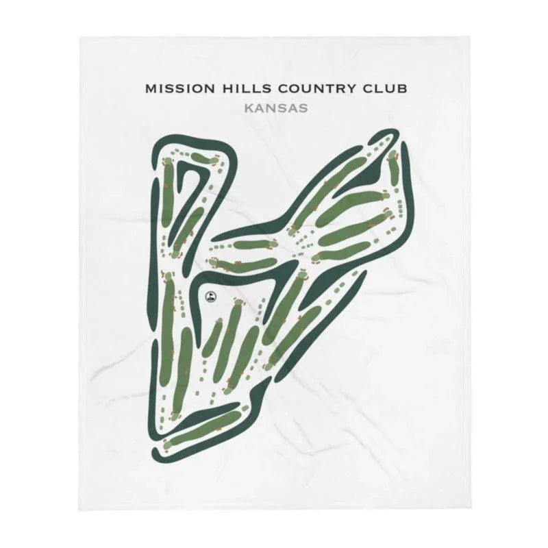 Mission Hills Country Club, Kansas - Printed Golf Courses
