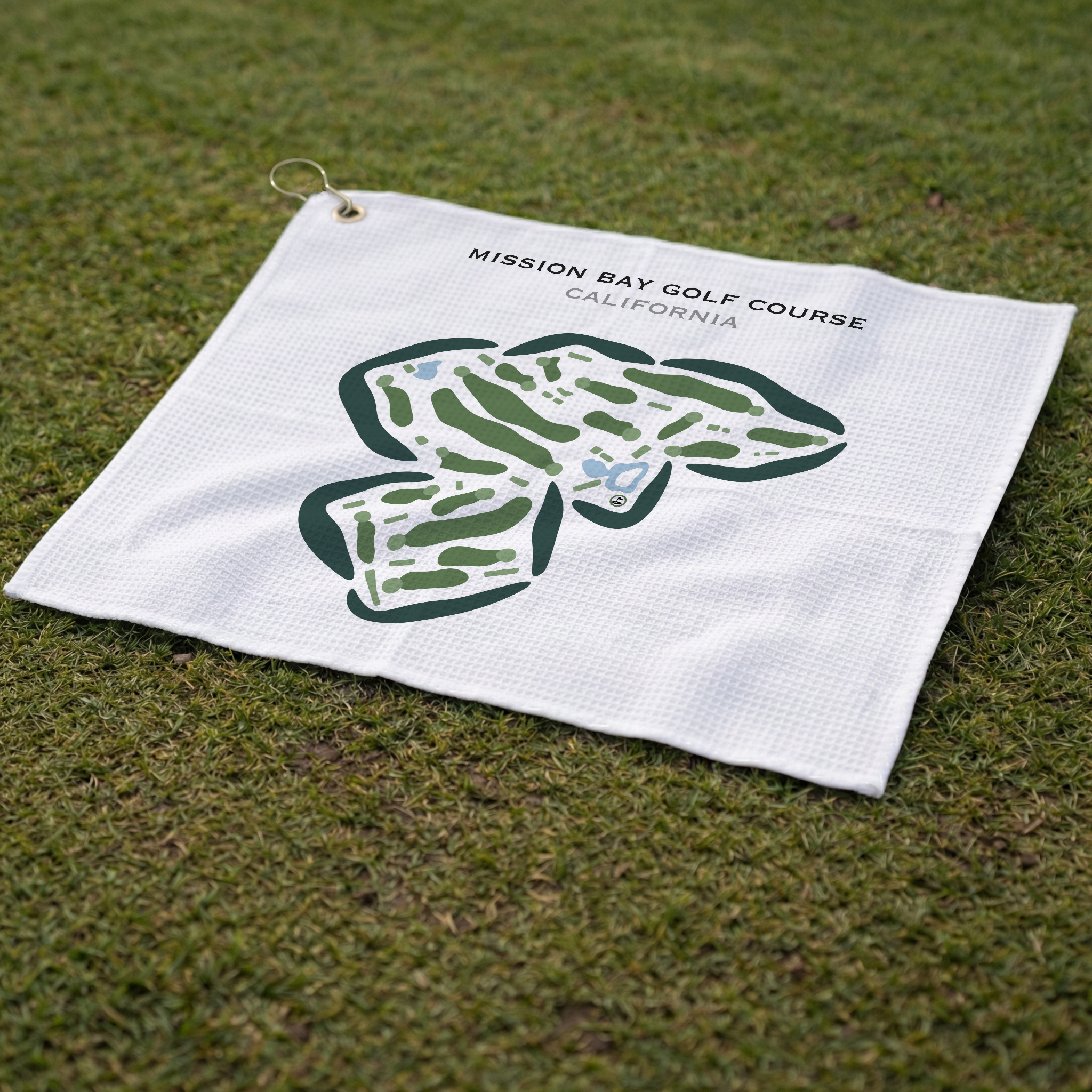 Mission Bay Golf Course, California - Printed Golf Courses