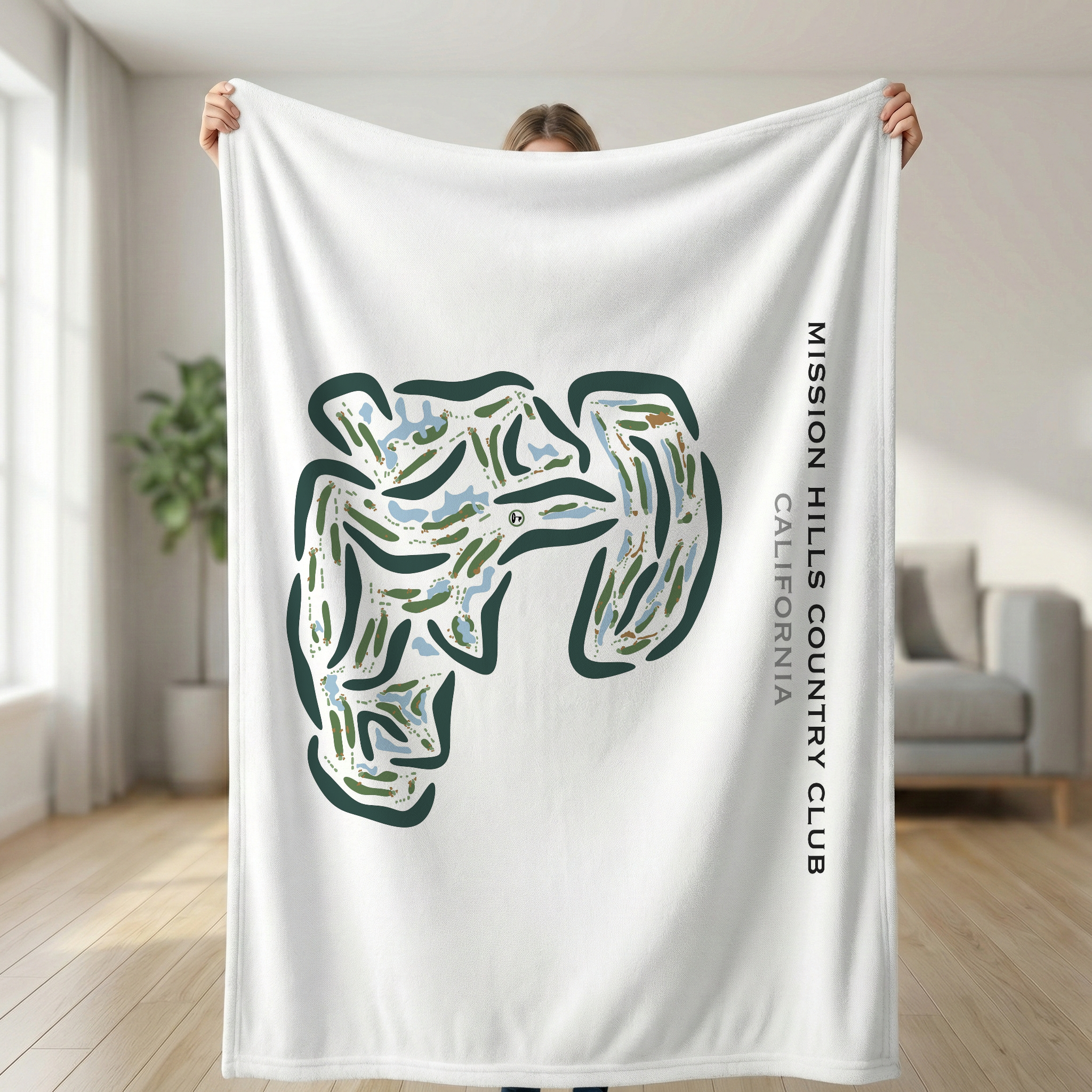 Mission Hills Country Club, California - Printed Golf Courses