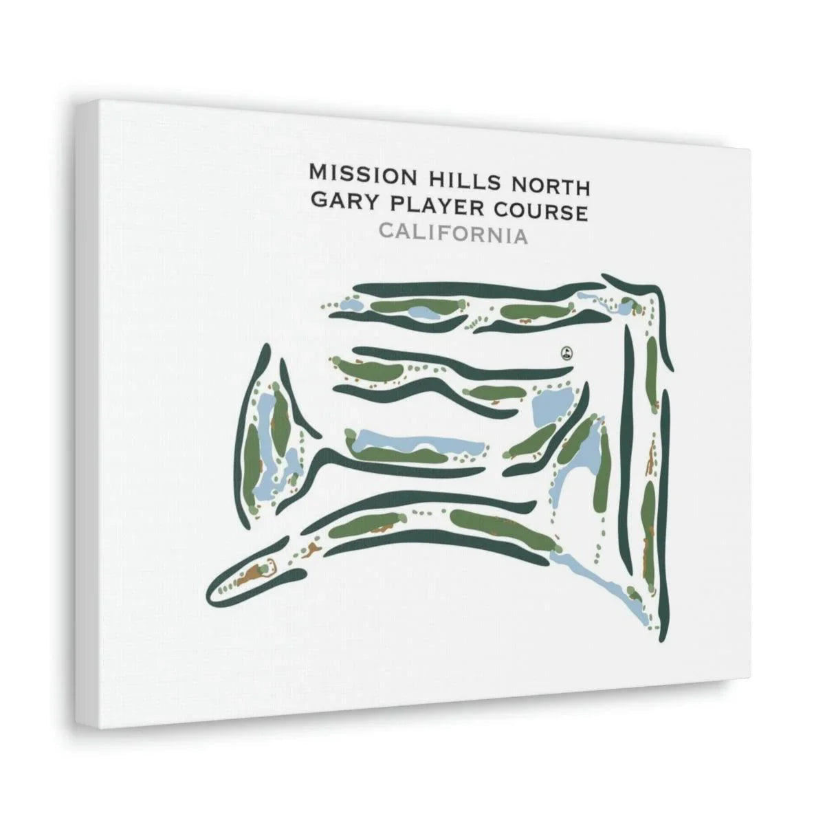 Mission Hills North Gary Player Course, California - Printed Golf Courses