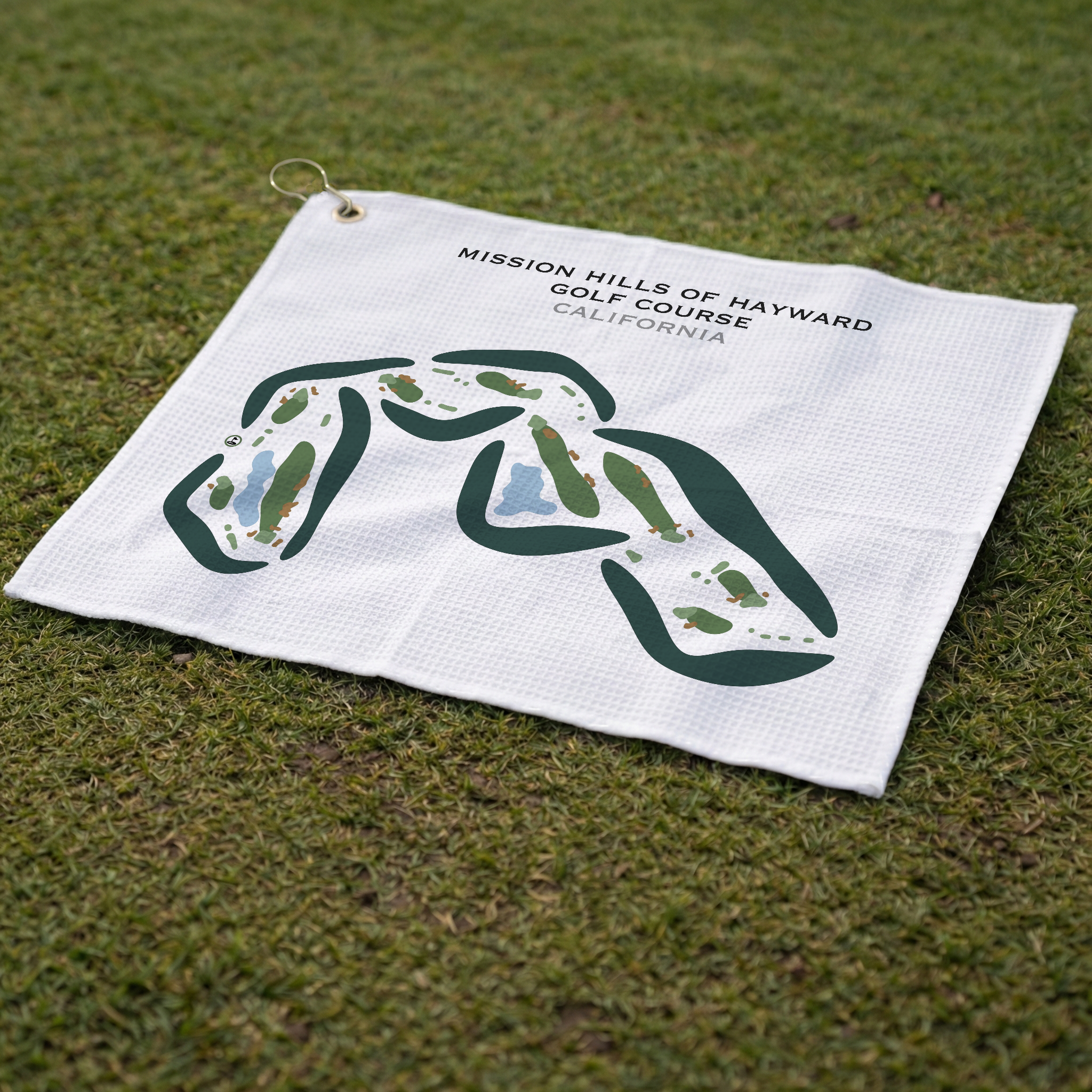Mission Hills of Hayward Golf Course, California - Printed Golf Courses