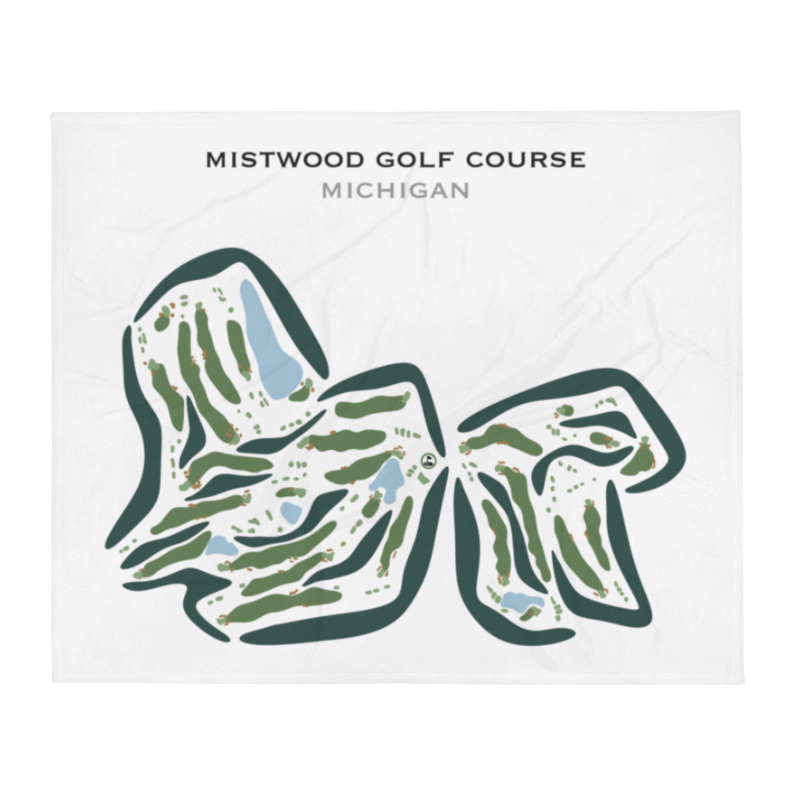 Mistwood Golf Course, Michigan - Printed Golf Courses