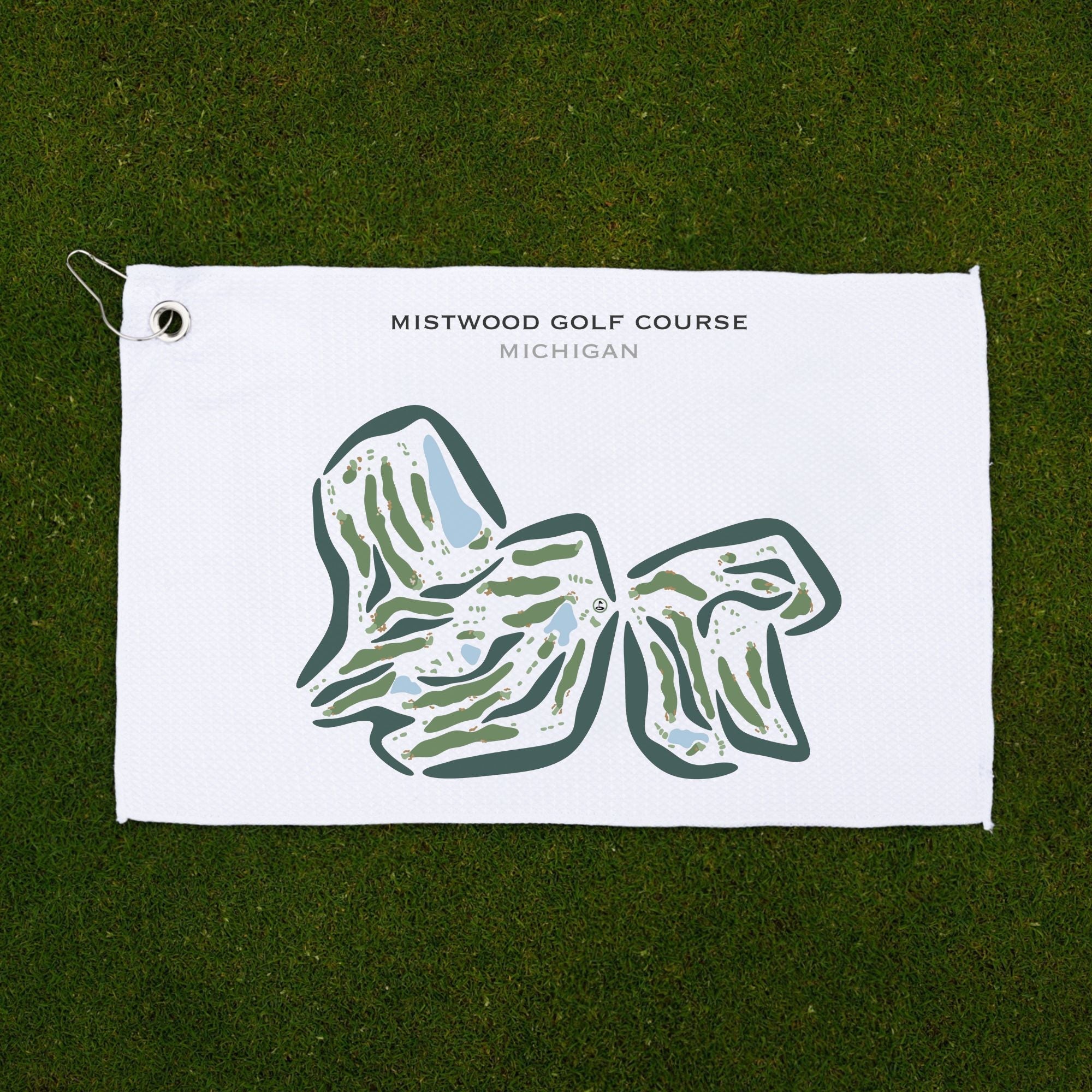 Mistwood Golf Course, Michigan - Printed Golf Courses