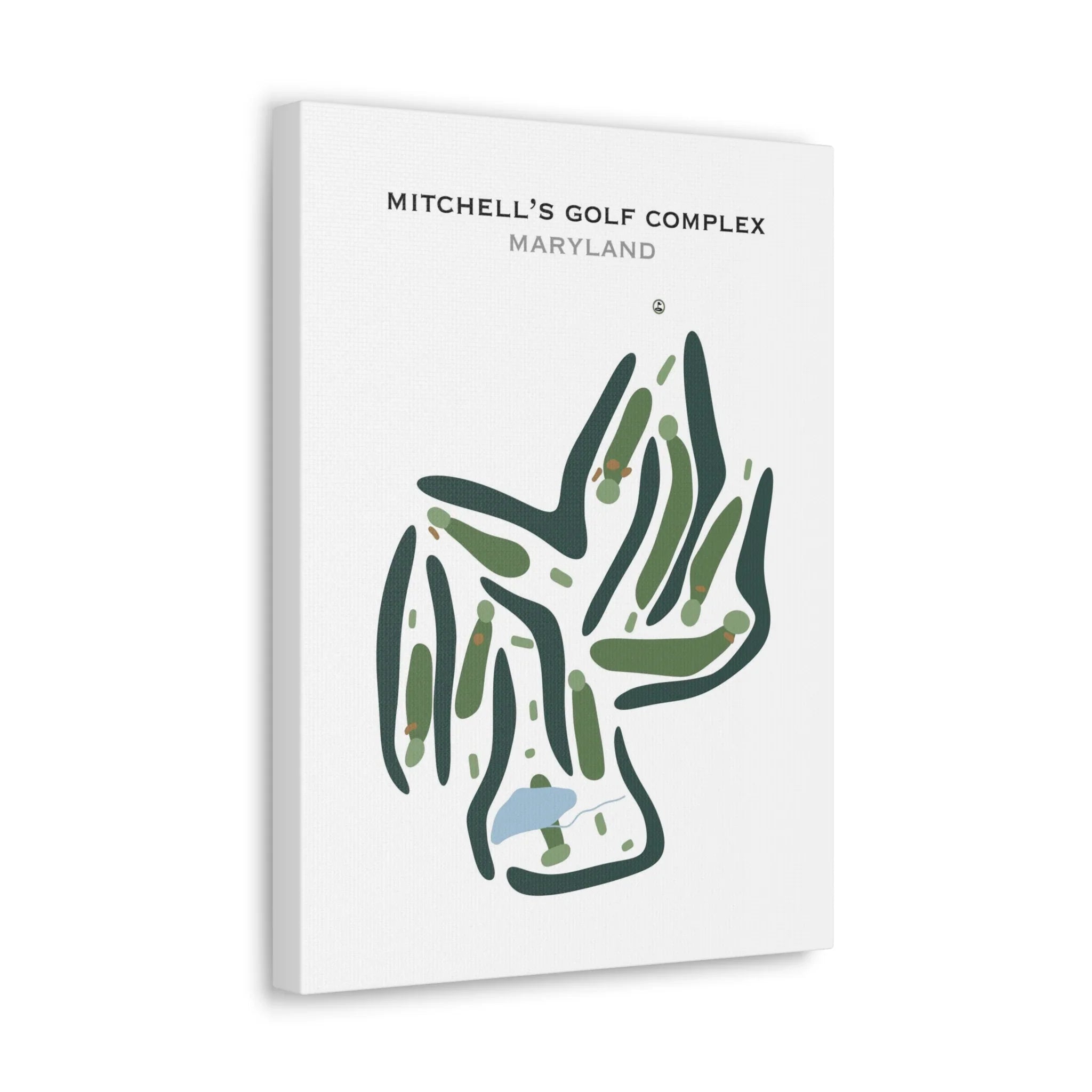 Mitchell's Golf Complex, Maryland - Printed Golf Course