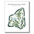 Moccasin Run Golf Course, Pennsylvania - Printed Golf Courses