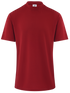 Men's Red Mock Neck CoolMax Polo Shirt by ReadyGOLF