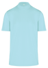 Men’s Seafoam Mock Neck Stretch Fit Polo Shirt by ReadyGOLF