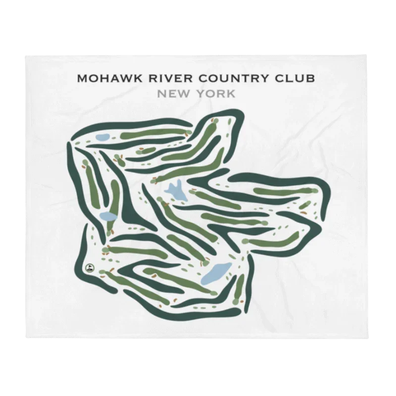 Mohawk River Country Club, New York - Printed Golf Courses