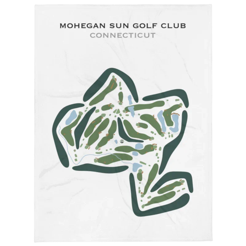 Mohegan Sun Golf Club, Connecticut - Printed Golf Courses
