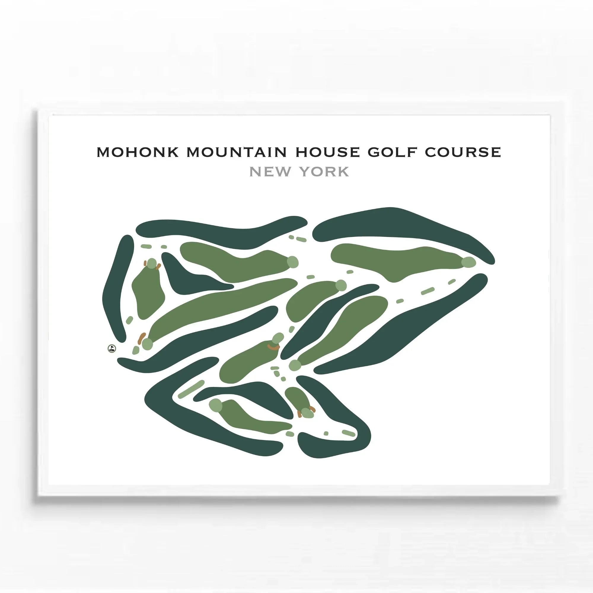 Mohonk Mountain House Golf Course, New York - Printed Golf Courses