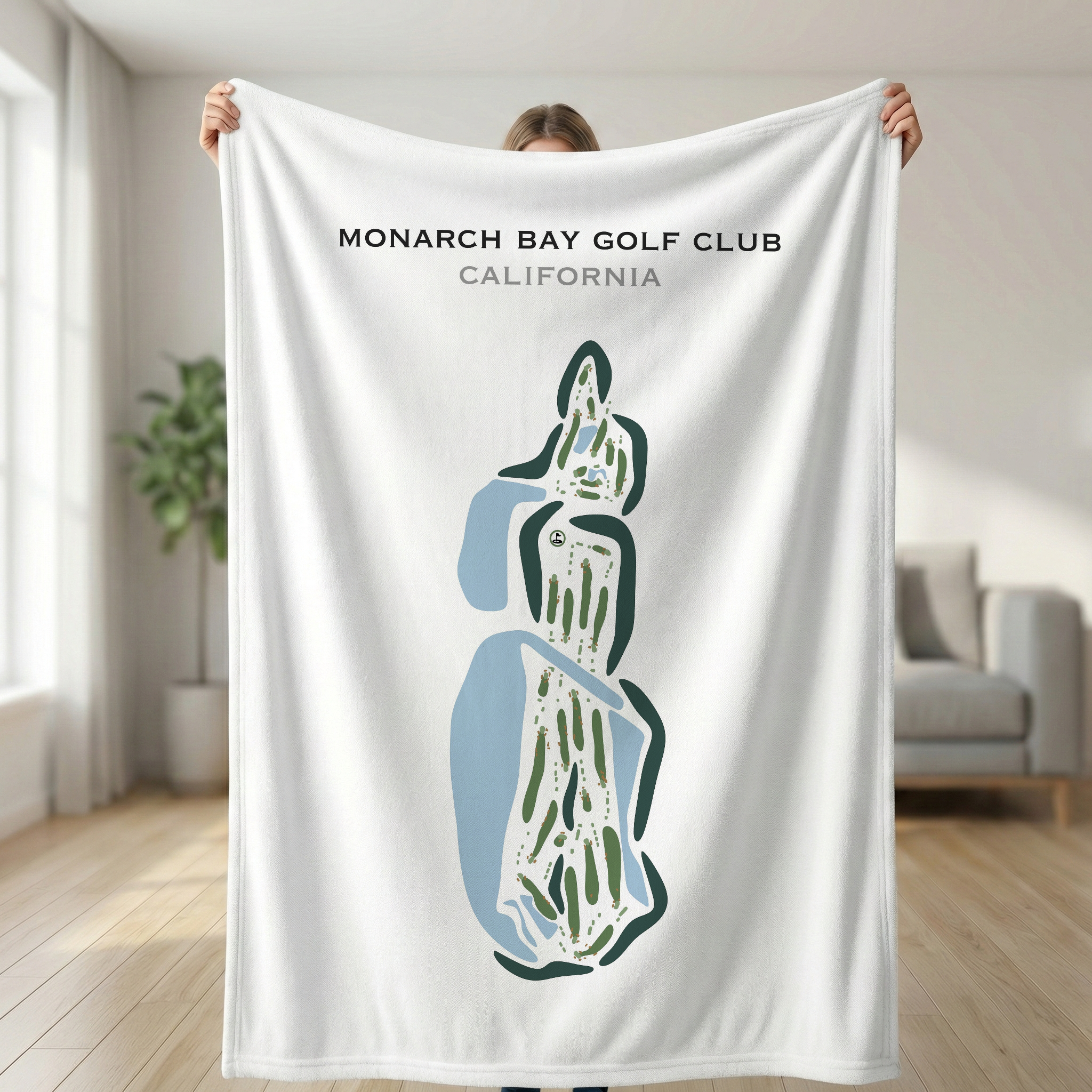 Monarch Bay Golf Club, California - Printed Golf Courses