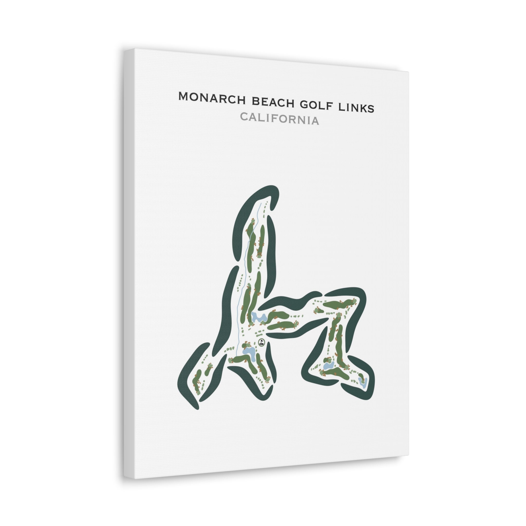 Monarch Beach Golf Links, California - Printed Golf Courses