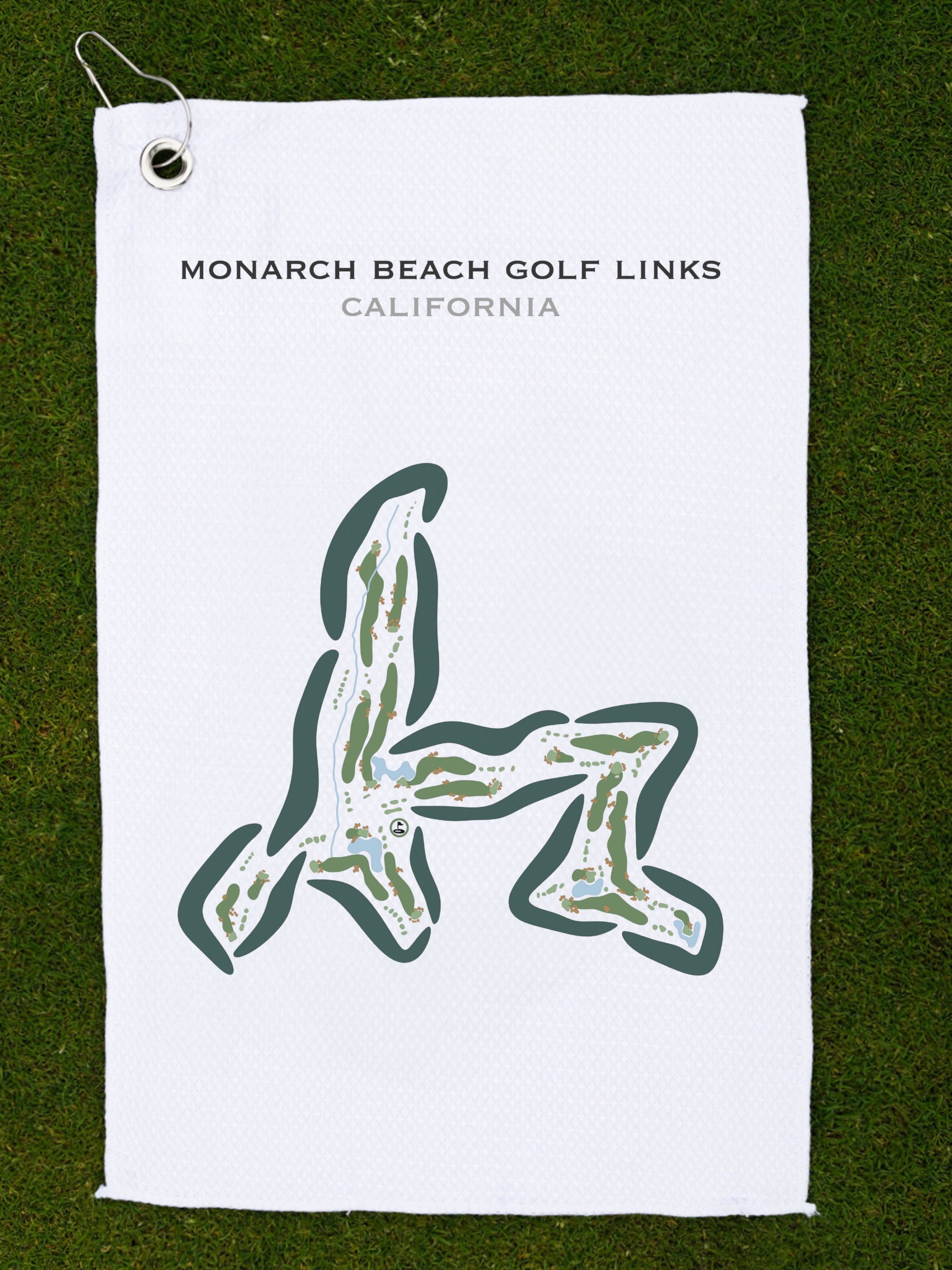 Monarch Beach Golf Links, California - Printed Golf Course