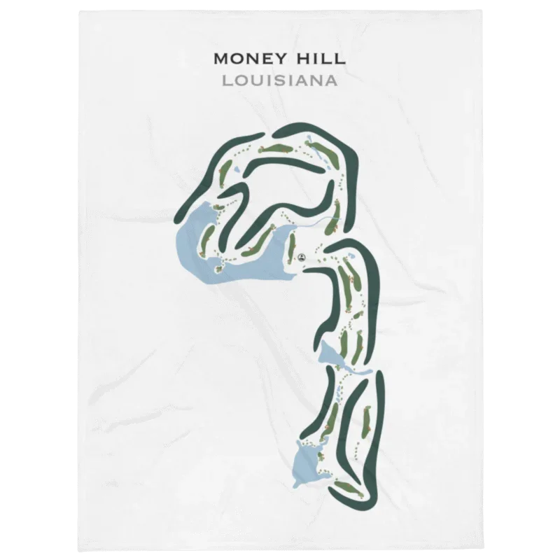 Money Hill Golf & Country Club, Louisiana - Printed Golf Course