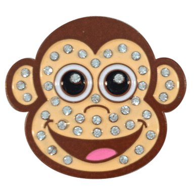 Monkey Crystal Ball Marker & Hat Clip by ReadyGOLF