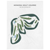 Monona Municipal Golf Course, Wisconsin - Printed Golf Courses
