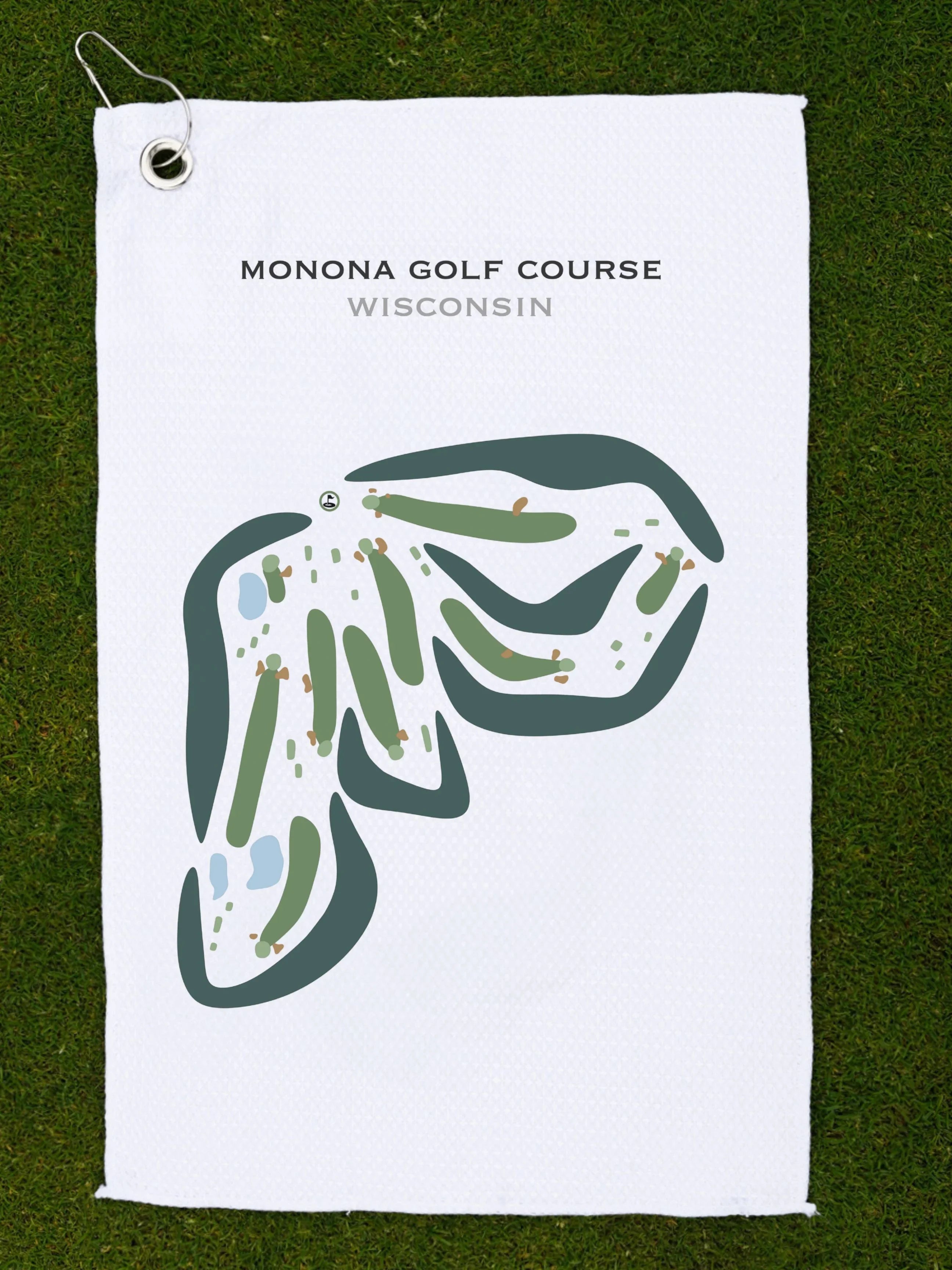 Monona Municipal Golf Course, Wisconsin - Printed Golf Courses