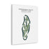 Monongahela Valley Country Club, Pennsylvania - Printed Golf Courses