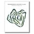 Monoosnock Country Club, Massachusetts - Printed Golf Courses