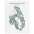 Montague Golf Club, Vermont - Printed Golf Courses