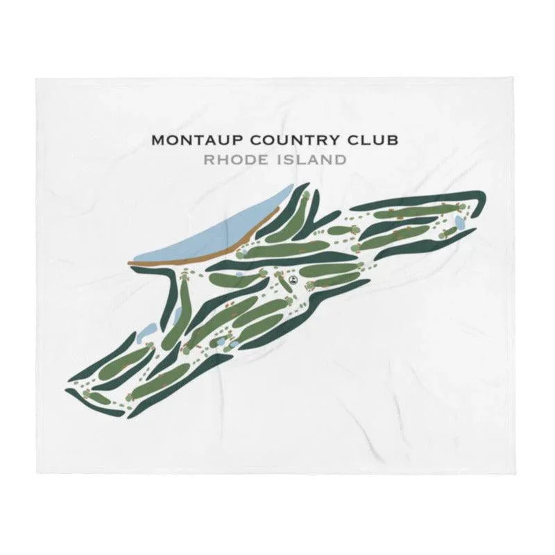 Montaup Country Club, Rhode Island - Printed Golf Courses