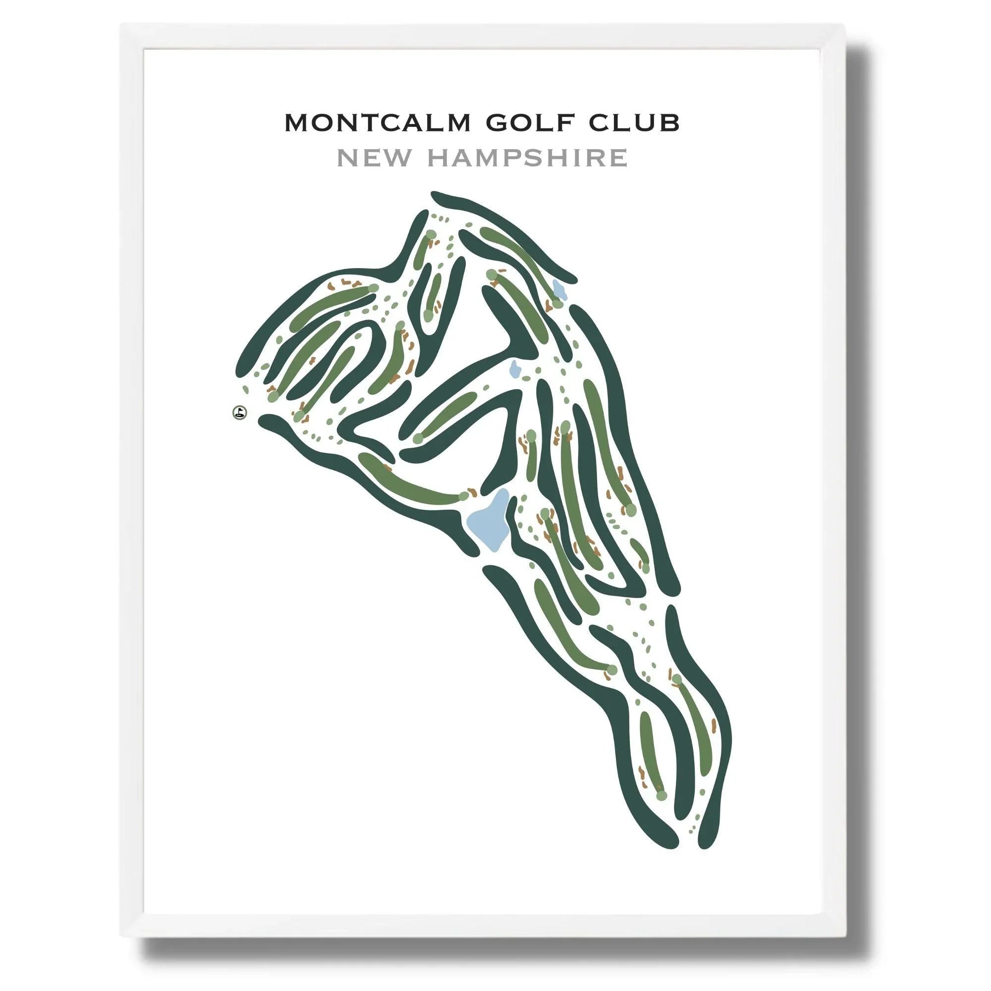 Montcalm Golf Club, New Hampshire - Printed Golf Courses